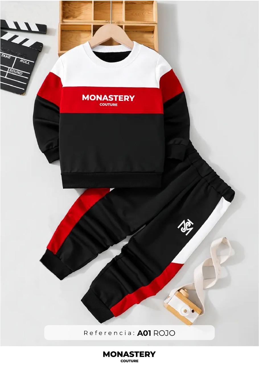 conjunto de sudadera para niño MONASTERY