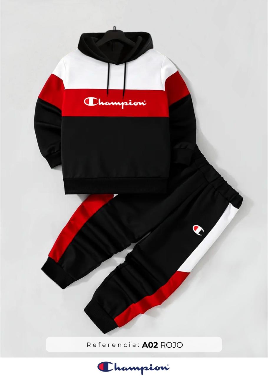 conjunto de sudadera para niño CHAMPION
