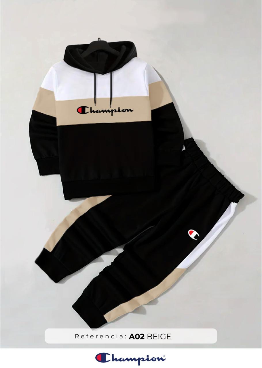 conjunto de sudadera para niño CHAMPION